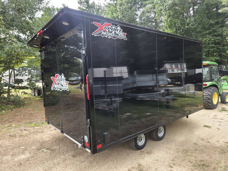 New 2027 Nitro 101X14 BCX Snowmobile trailer loaded with upgrades Snowmobile Trailer