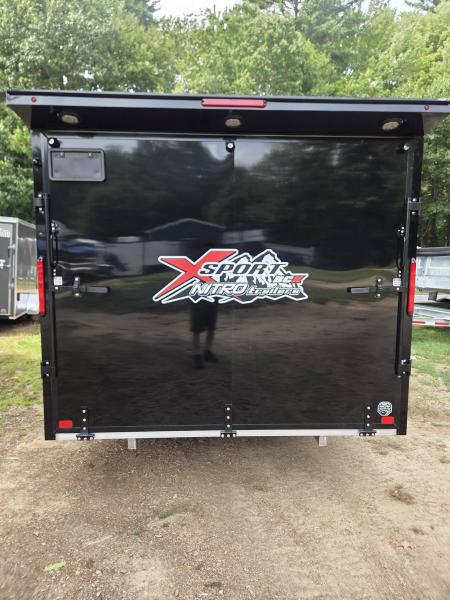 New 2027 Nitro 101X14 BCX Snowmobile trailer loaded with upgrades Snowmobile Trailer