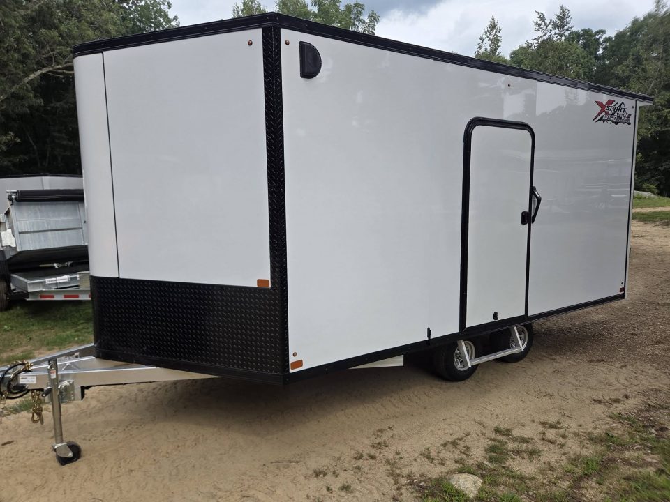 New 2027 Nitro 101x14 box snowmobile trailer with upgrades Snowmobile Trailer
