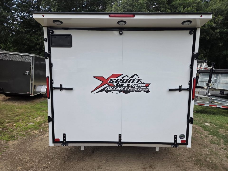 New 2027 Nitro 101x14 box snowmobile trailer with upgrades Snowmobile Trailer