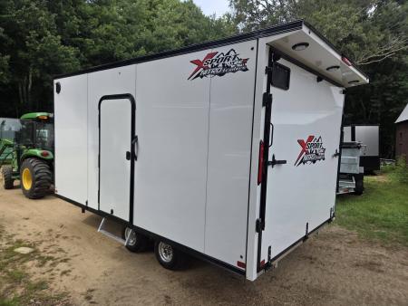 New 2027 Nitro 101x14 box snowmobile trailer with upgrades Snowmobile Trailer