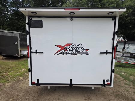 New 2027 Nitro 101x14 box snowmobile trailer with upgrades Snowmobile Trailer