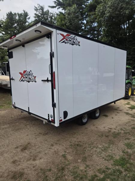 New 2027 Nitro 101x14 box snowmobile trailer with upgrades Snowmobile Trailer