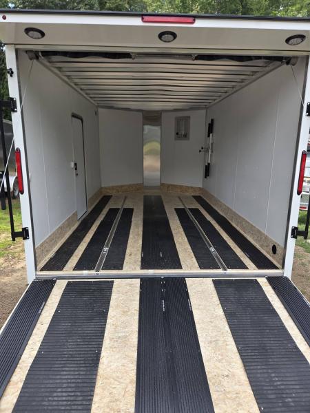 New 2027 Nitro 101x14 box snowmobile trailer with upgrades Snowmobile Trailer
