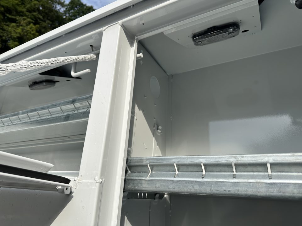 New Monroe Truck Equipment MSS Premier 8' SRW Service Body, Master Locks, Lighted Compartments