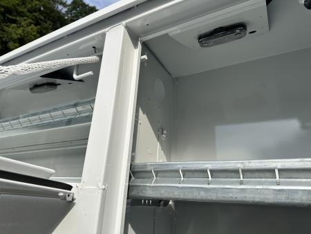 New Monroe Truck Equipment MSS Premier 8' SRW Service Body, Master Locks, Lighted Compartments