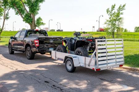 New 2027 Aluma 63X10ESA Utility Trailer