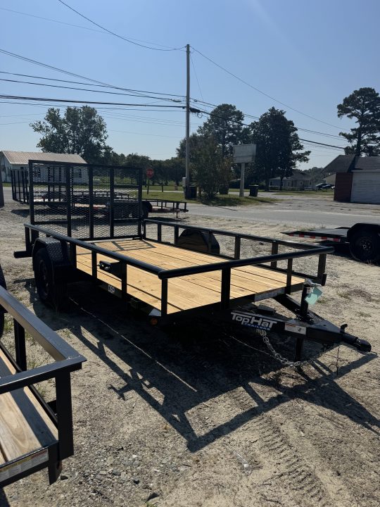 New 2027 Top Hat 12X77 DSP Utility Trailer