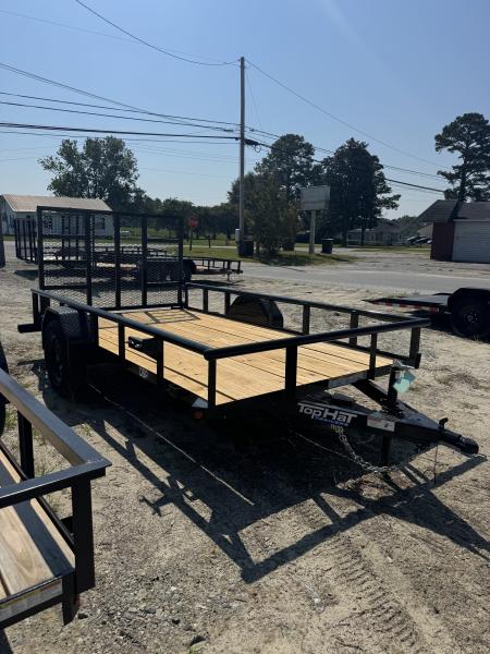 New 2027 Top Hat 12X77 DSP Utility Trailer