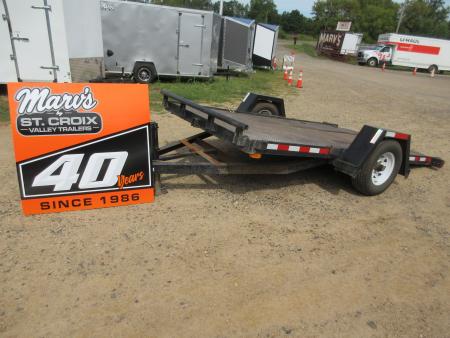 Used 2000 Lamar Trailers 5k Tilt Trailer