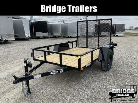 New 2027 AMO A580G (60  X 8') 2.9K Landscape Utility Trailer