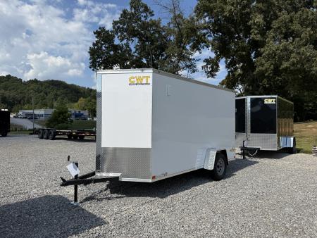 New 2026 Covered Wagon Trailers 6X12 SA BAR LOCK Cargo / Enclosed Trailer