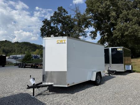 New 2026 Covered Wagon Trailers 6X12 SA BAR LOCK Cargo / Enclosed Trailer