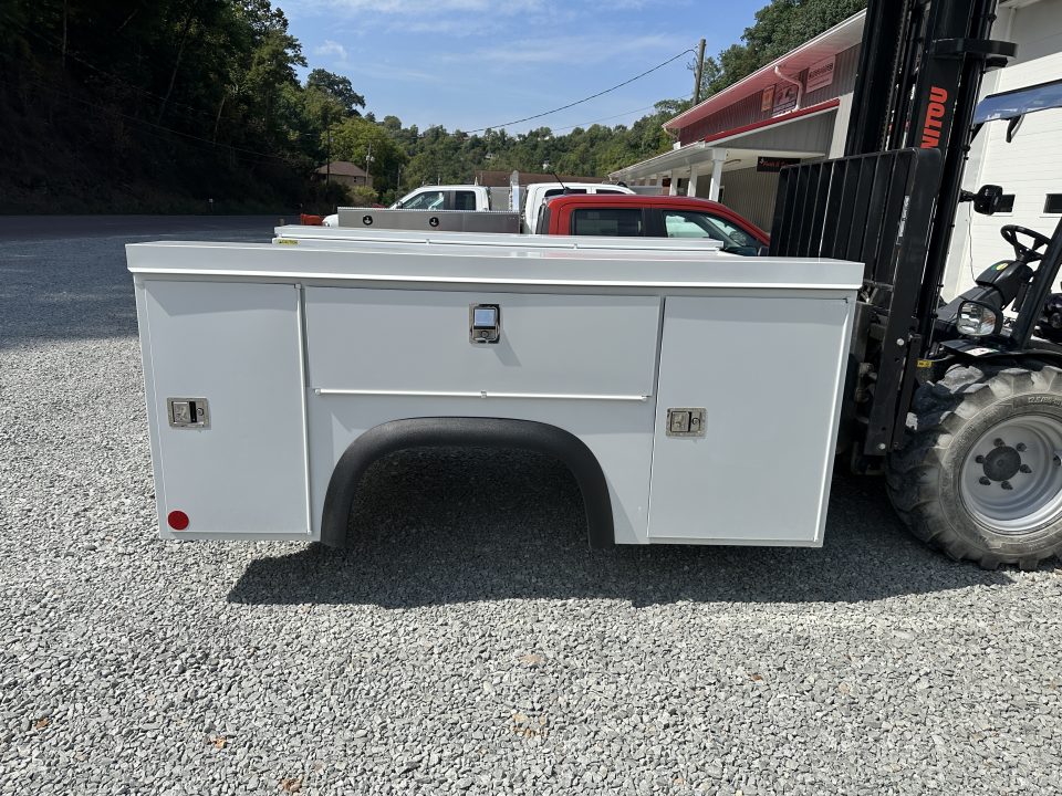 New Monroe Truck Equipment MSS Pro 8' SRW Service Bodies, with Flip Tops