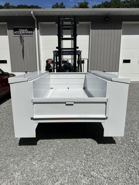 New Monroe Truck Equipment MSS Pro 8' SRW Service Bodies, with Flip Tops