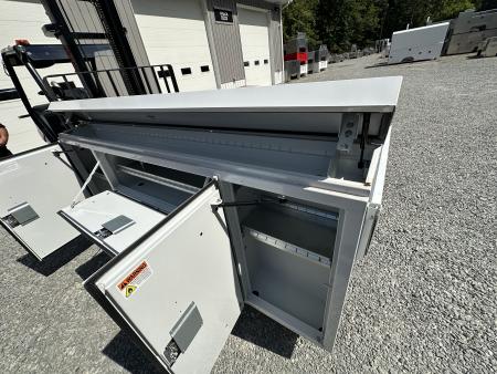 New Monroe Truck Equipment MSS Pro 8' SRW Service Bodies, with Flip Tops