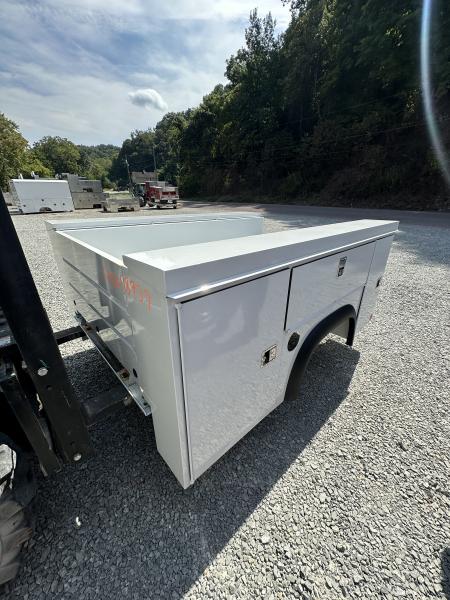 New Monroe Truck Equipment MSS Pro 8' SRW Service Bodies, with Flip Tops