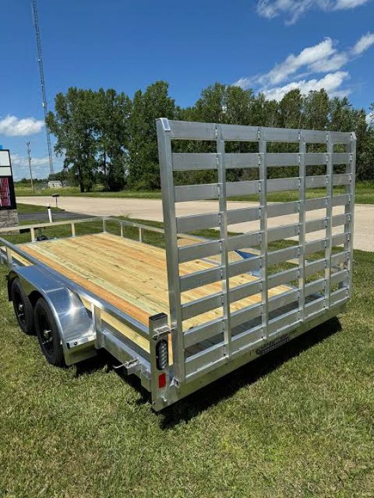 New 2027 Black Rhino EXT716 Utility Trailer