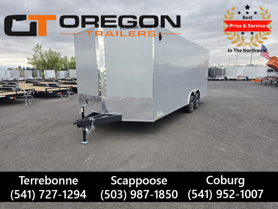 New 2027 Formula Traverse Enclosed Trailer 10K GVWR w/ Upgrades