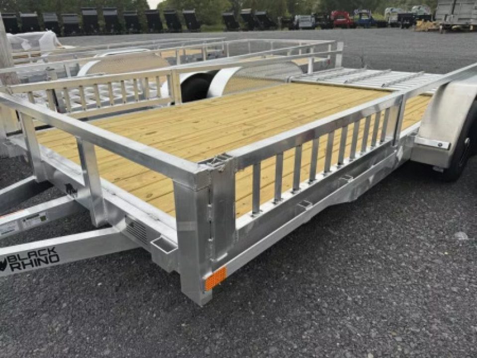 New 2027 Black Rhino EXT716 Utility Trailer