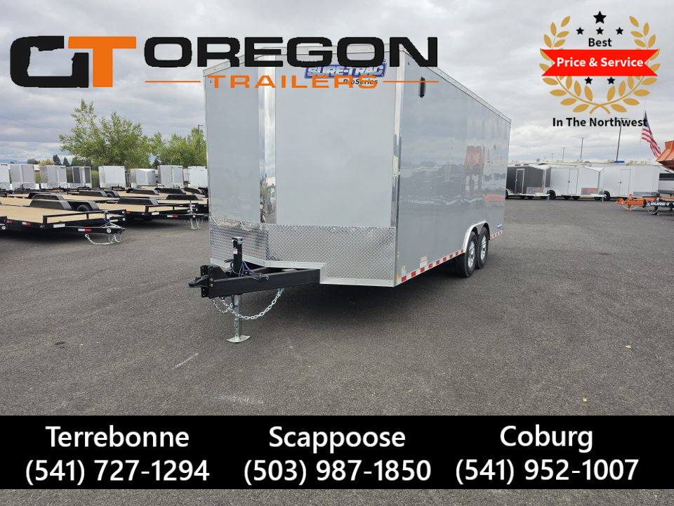 New 2027 Sure-Trac Enclosed Trailer W/ Torsion Suspension 14k GVWR