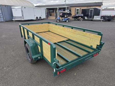 New 2027 Sure-Trac 5x10 3-Board Utility Trailer 3K GVWR *FOREST GREEN