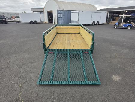 New 2027 Sure-Trac 5x10 3-Board Utility Trailer 3K GVWR *FOREST GREEN
