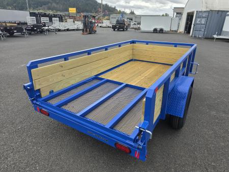New 2027 Sure-Trac 5x10 3-Board Utility Trailer 3K GVWR *ROYAL BLUE