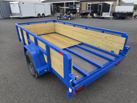 New 2027 Sure-Trac 5x10 3-Board Utility Trailer 3K GVWR *ROYAL BLUE
