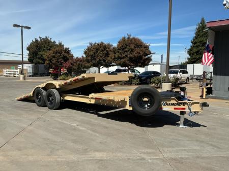 New 2027 Diamond C Trailers HXD207L22X102 8.5FT X 22FT 15.5 GVW Tilt Trailer
