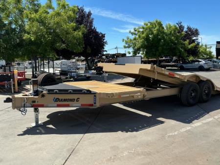 New 2027 Diamond C Trailers HXD207L22X102 8.5FT X 22FT 15.5 GVW Tilt Trailer