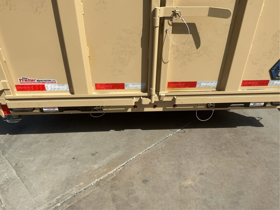 New 2027 Diamond C Trailers LPT207L16X82 7FT X 16FT 15.5K GVW Dump Trailer