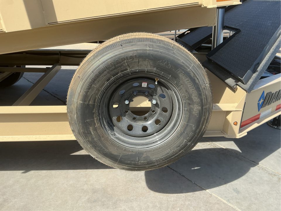 New 2027 Diamond C Trailers LPT207L16X82 7FT X 16FT 15.5K GVW Dump Trailer