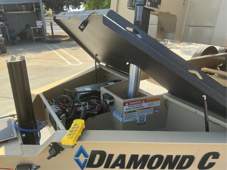 New 2027 Diamond C Trailers LPT207L16X82 7FT X 16FT 15.5K GVW Dump Trailer