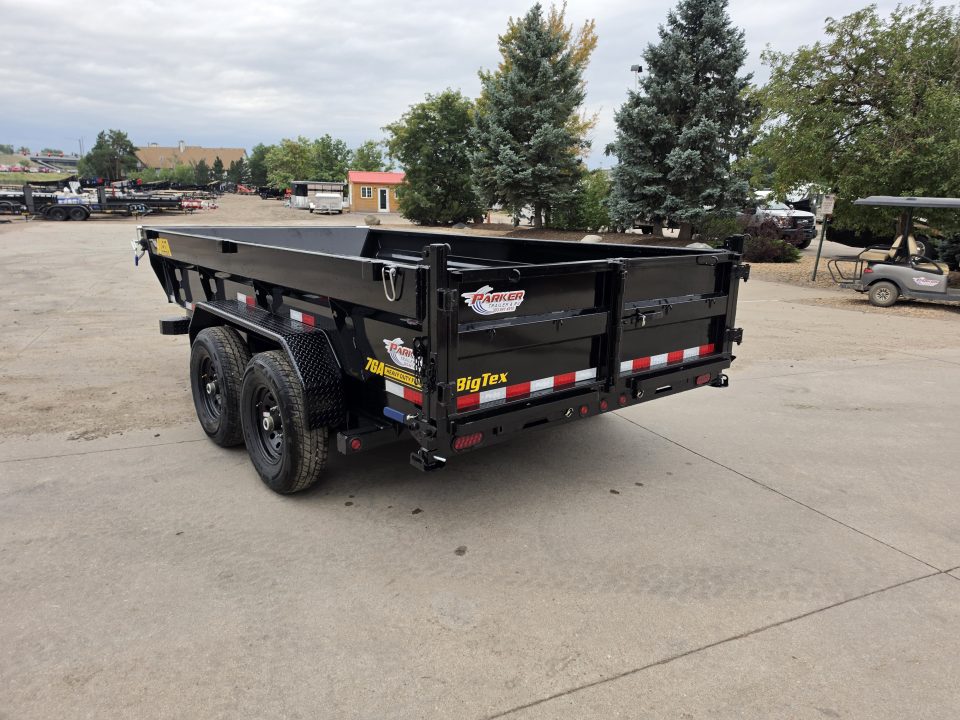 New 2027 Big Tex 14TD-7x14C2A-BK Dump Trailer