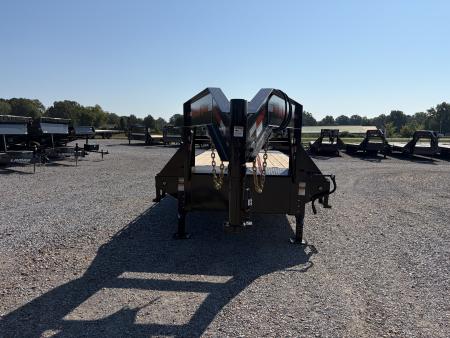New 2027 MAXXD 102"X25' 17.5K Gooseneck Flatbed Trailer