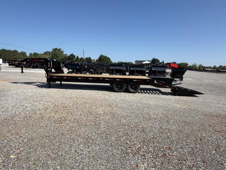 New 2027 MAXXD 102"X25' 17.5K Gooseneck Flatbed Trailer