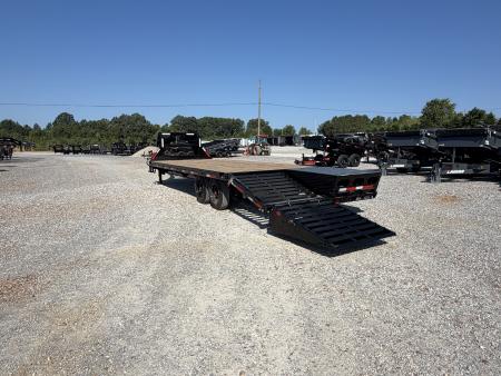 New 2027 MAXXD 102"X25' 17.5K Gooseneck Flatbed Trailer