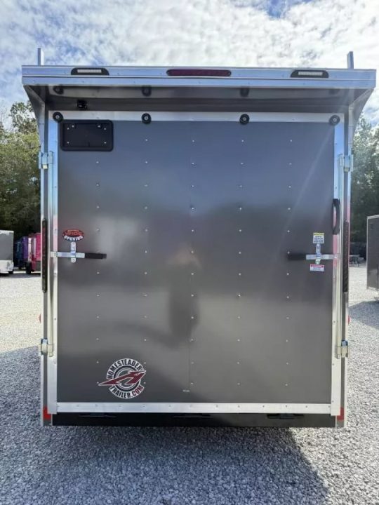 New 2027 Homesteader Trailer 7X16 OHV LADDER RACKS/RAMP DOOR (SPOILER) Cargo / Enclosed Trailer
