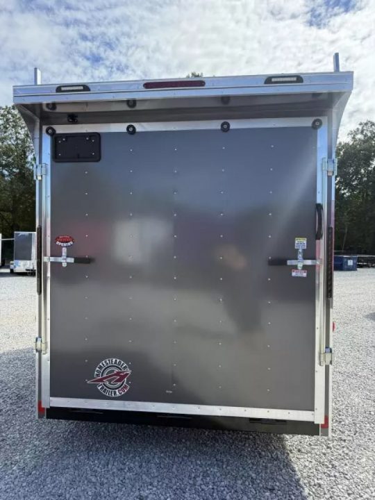 New 2027 Homesteader Trailer 7X16 OHV LADDER RACKS/RAMP DOOR (SPOILER) Cargo / Enclosed Trailer