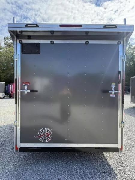 New 2027 Homesteader Trailer 7X16 OHV LADDER RACKS/RAMP DOOR (SPOILER) Cargo / Enclosed Trailer