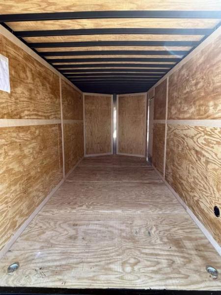 New 2027 Homesteader Trailer 7X16 OHV LADDER RACKS/RAMP DOOR (SPOILER) Cargo / Enclosed Trailer