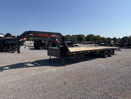 New 2027 MAXXD 102"X32' 30K Hydraulic Dovetail Gooseneck Trailer