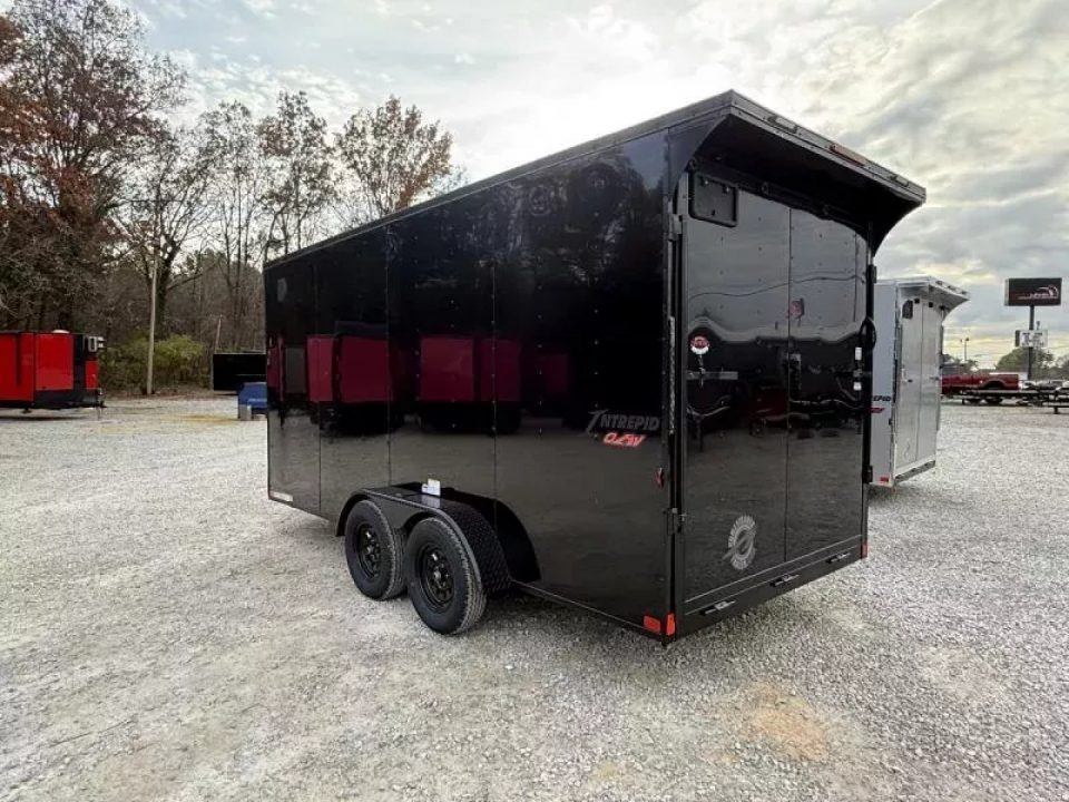 New 2027 Homesteader Trailer 7X16 IT OHV BLACKOUT (SPOILER) Cargo / Enclosed Trailer