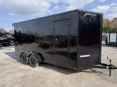 New 2027 Homesteader Trailer 7X16 IT OHV BLACKOUT (SPOILER) Cargo / Enclosed Trailer