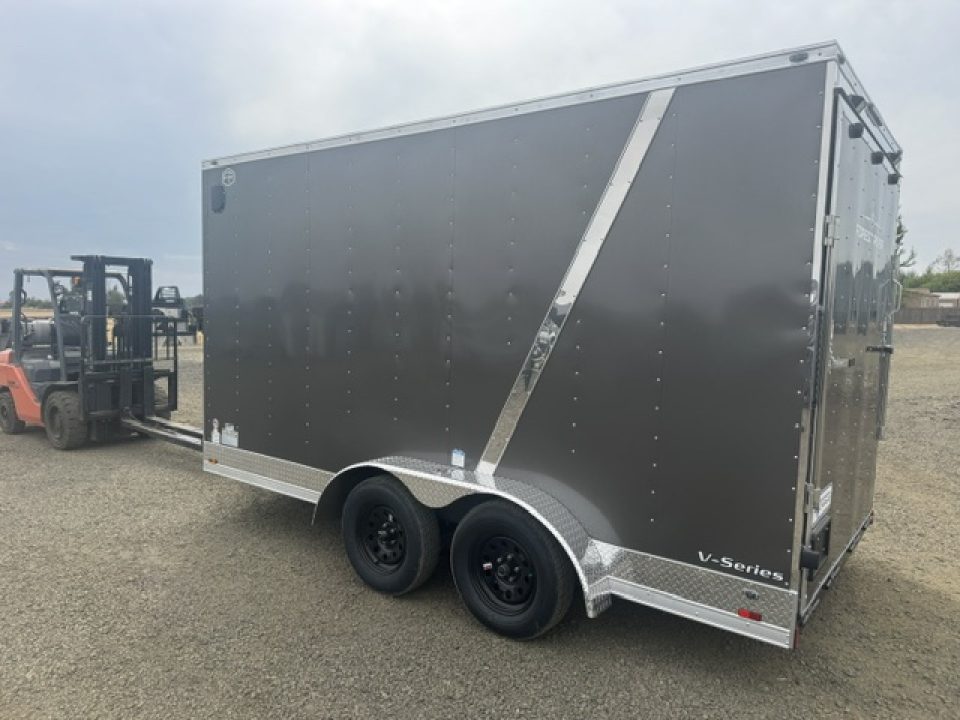 New 2023 CONTINENTAL CARGO VHW714TA2/ 7k Cargo / Enclosed Trailer PLUS EXTRA 12"