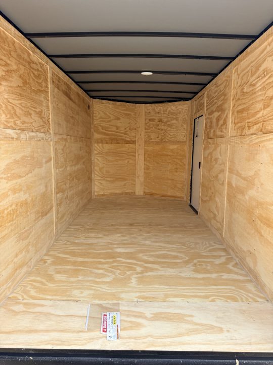 New 2027 Cargo United 7x14 TA (7FT HT) BLACKOUT .80 Polycore Cargo / Enclosed Trailer