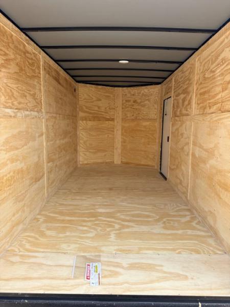 New 2027 Cargo United 7x14 TA (7FT HT) BLACKOUT .80 Polycore Cargo / Enclosed Trailer