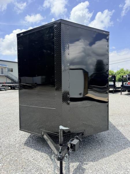 New 2027 Cargo United 7x14 TA (7FT HT) BLACKOUT .80 Polycore Cargo / Enclosed Trailer