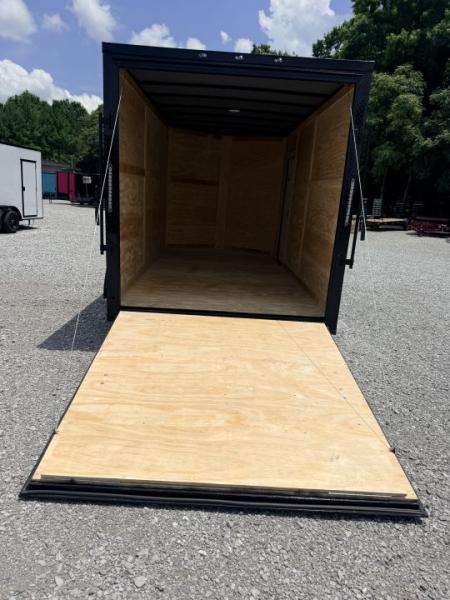 New 2027 Cargo United 7x14 TA (7FT HT) BLACKOUT .80 Polycore Cargo / Enclosed Trailer
